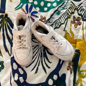 Adidas kids boy girl original white leather sneakers shoes